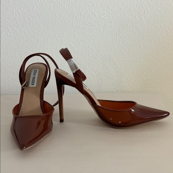 Steve Madden Brown Alessi Heels - Picture 2 of 5